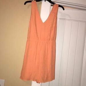 Peach romper